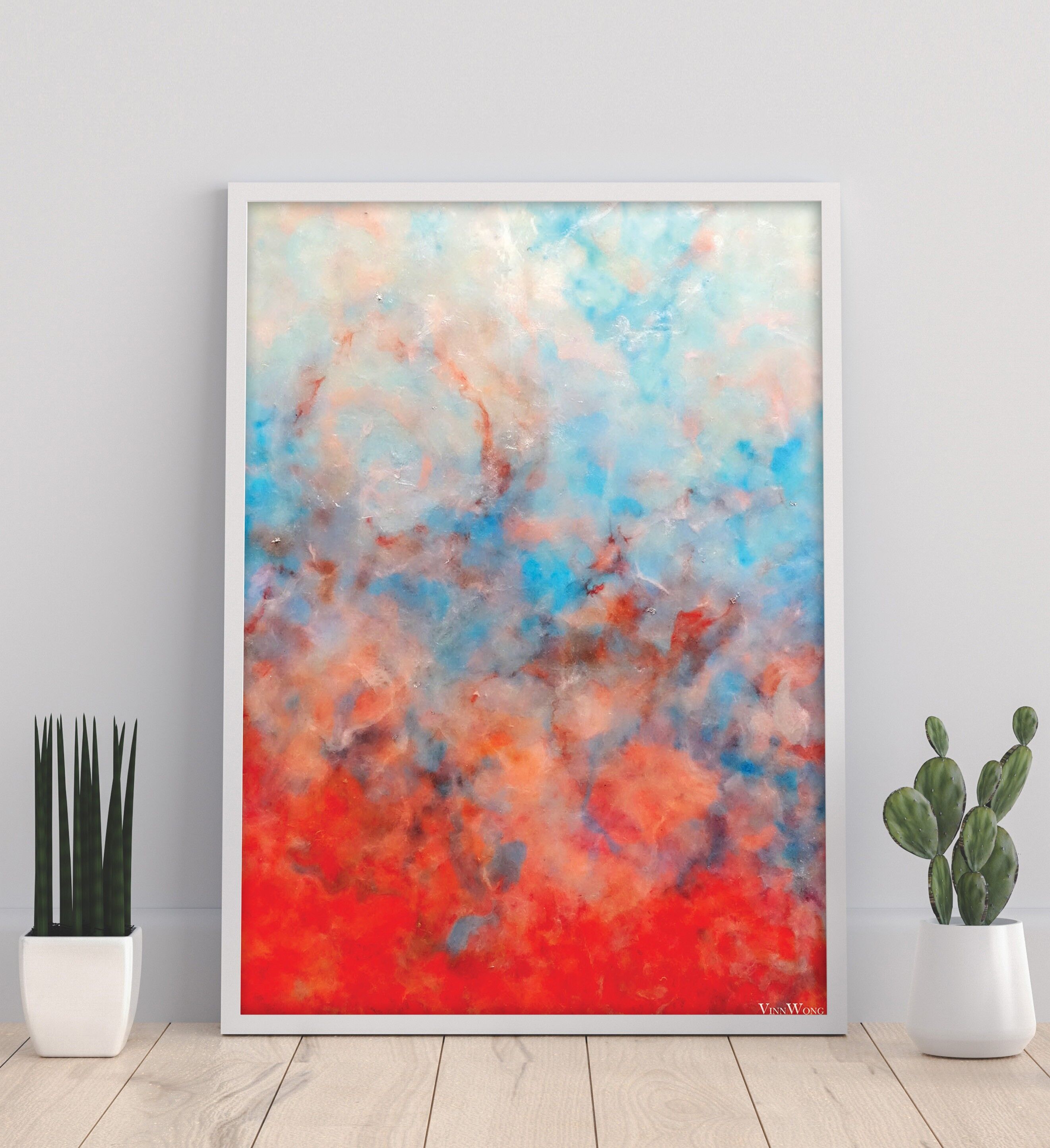 Strangers Again - 11 x 14" stampa d'arte di Vinn Wong