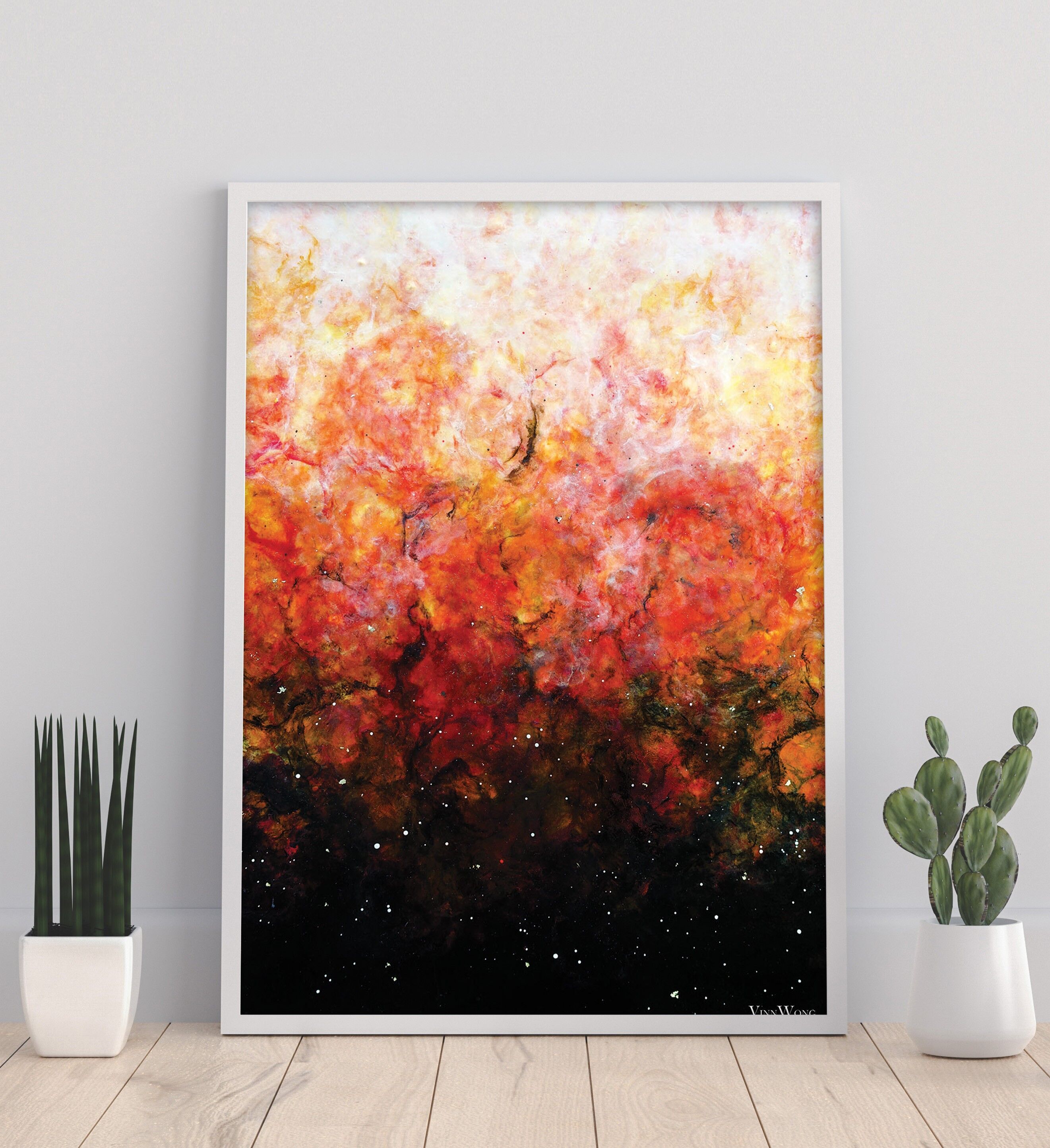 L'alba - 11 x 14" stampa artistica di Vinn Wong