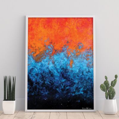 Flammenmeer – 11 x 14 Zoll Kunstdruck von Vinn Wong