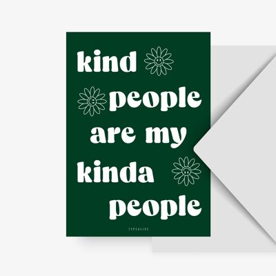 Postcard / Kind People