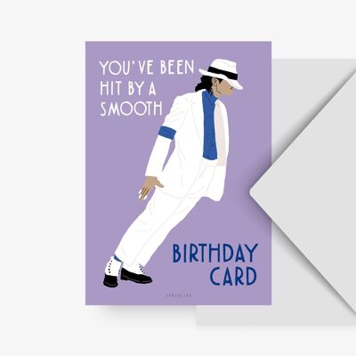 Postkarte / Smooth Birthday