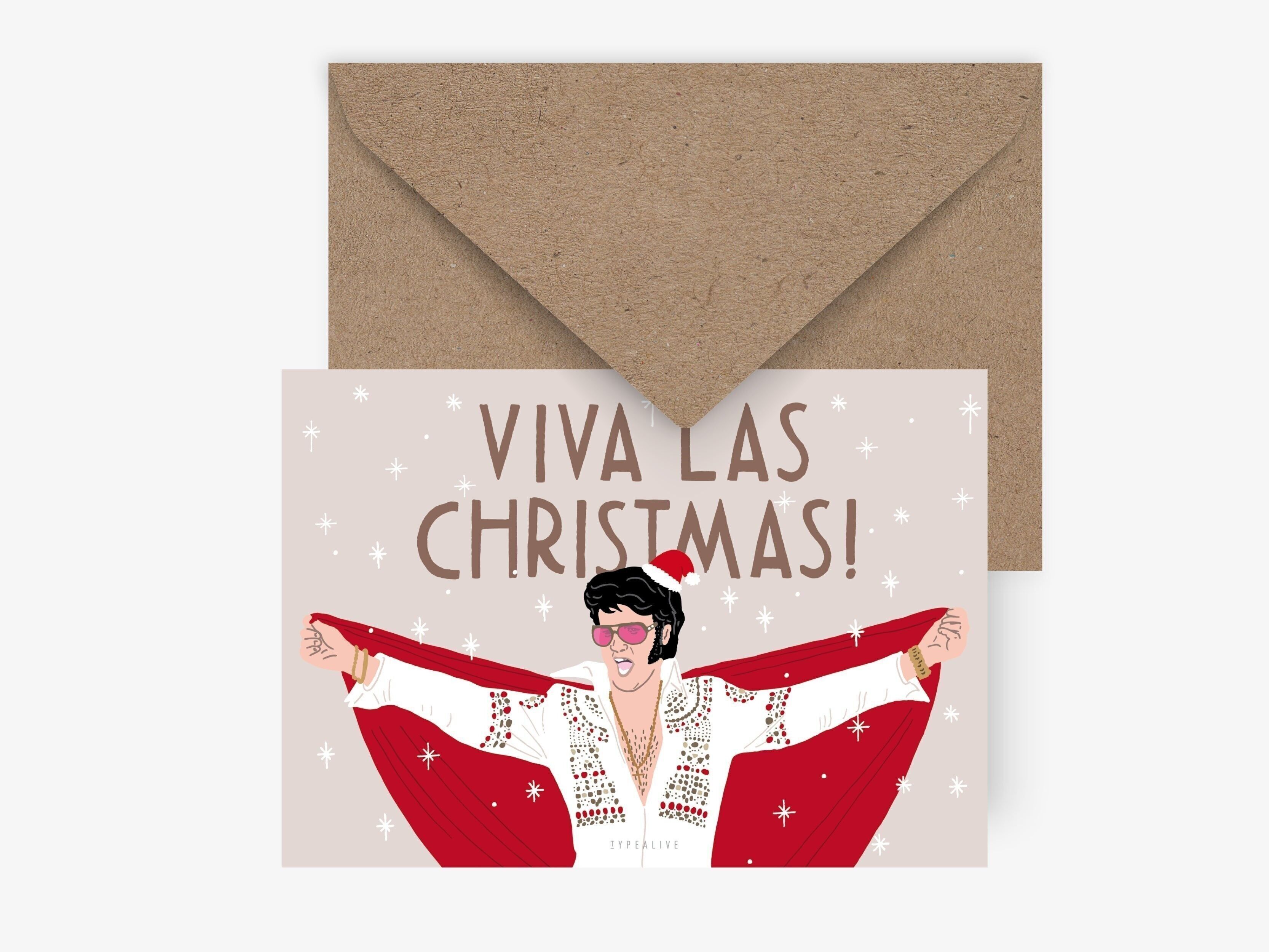 Cartolina / Viva Las Christmas