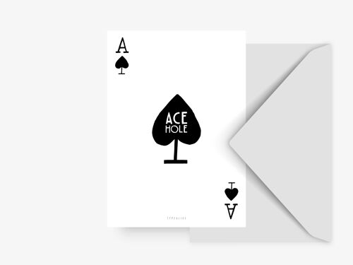 Postkarte / Ace Hole