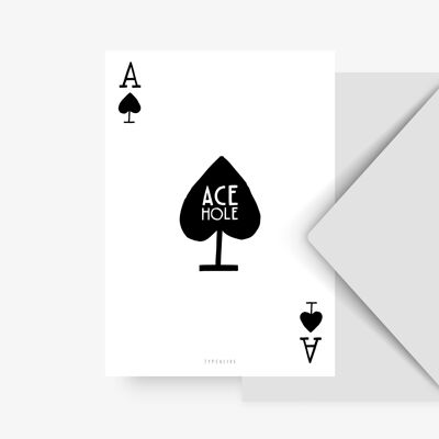 Postkarte / Ace Hole