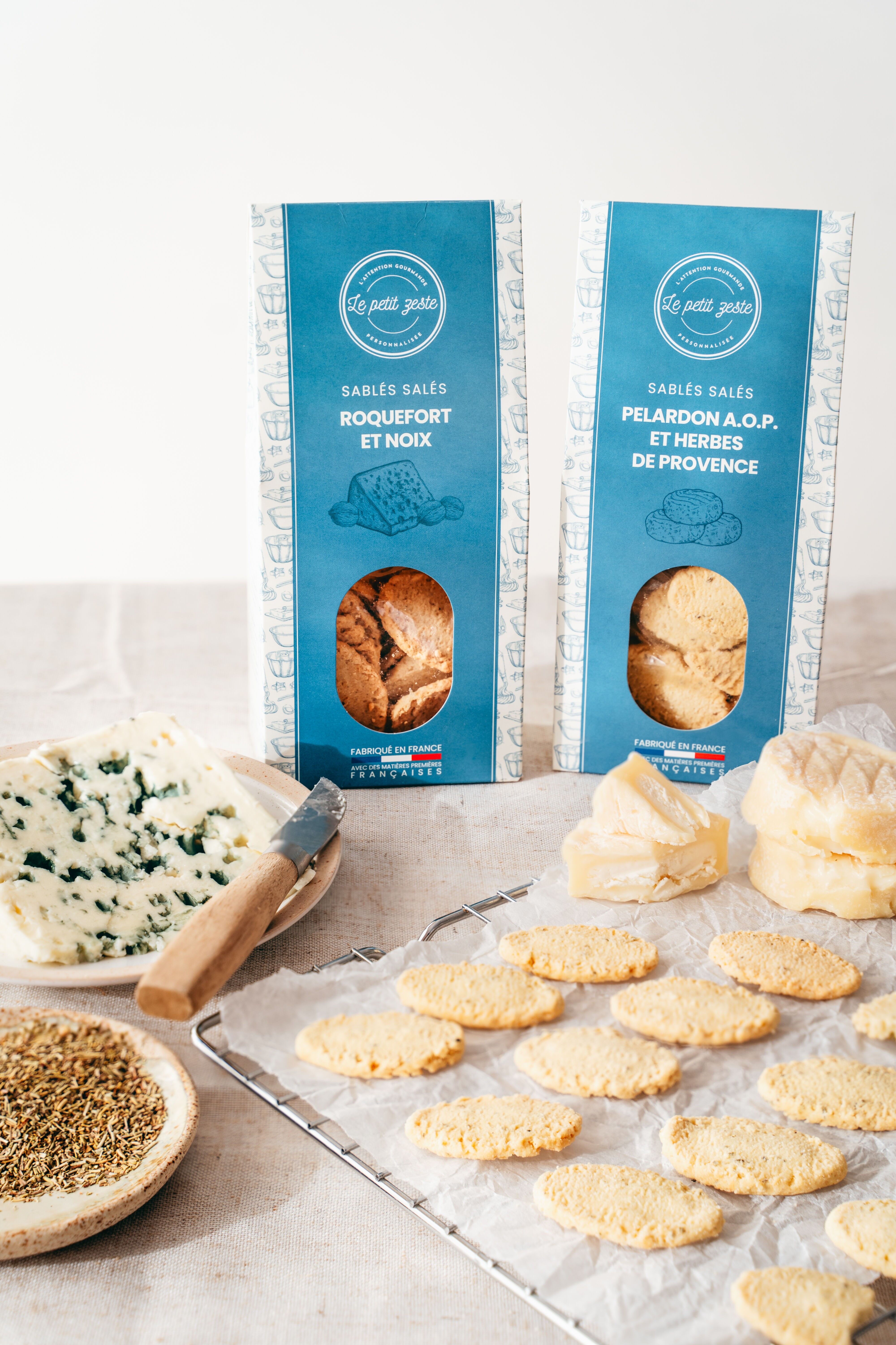 Kit de aperitivo - galletas saladas