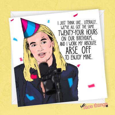 Molly Mae Haag Karte | Lustige Meme Geburtstagskarte