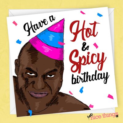 Ainsley Harriott Geburtstagskarte | Lustige Geburtstagskarte