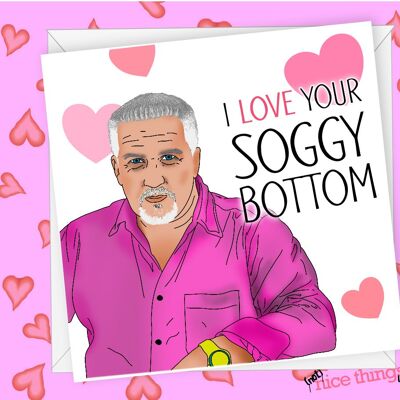 Funny Bake Off Anniversary Card | Soggy Bottom Card