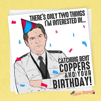 Line of Duty Card | Funny Ted Hastings Birthday Card