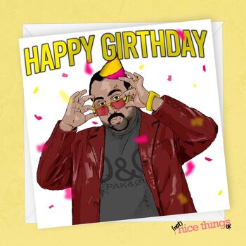 Carte d'anniversaire Chabuddy G | Carte FM Kurupt 1