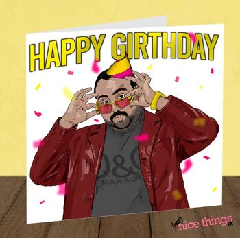 Carte d'anniversaire Chabuddy G | Carte FM Kurupt 2