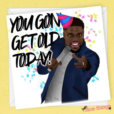 Kevin Hart Birthday Card | Funny Birthday Card