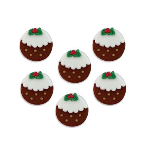 Figgy Pudding Sugarcraft Toppers