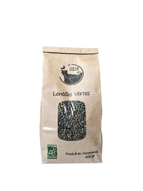 Lentilles vertes 500 g