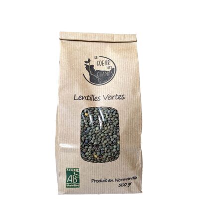 Green lentils 500g