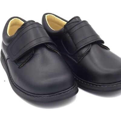 Chaussure d'école en cuir noir
