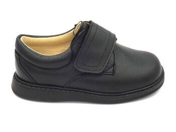 Chaussure d'école en cuir noir 2
