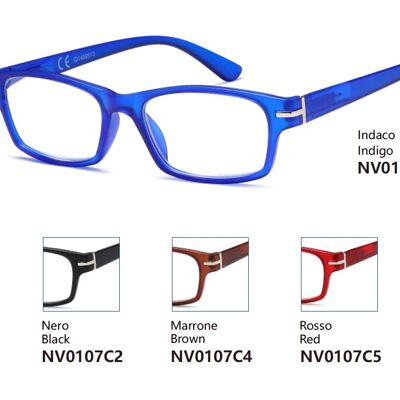 Preassembled reading glasses - Matt Effect - NV0107 - SET 30 pieces