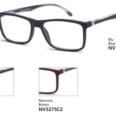 Preassembled reading glasses - Matt Effect - NV3275 - set 30 pieces