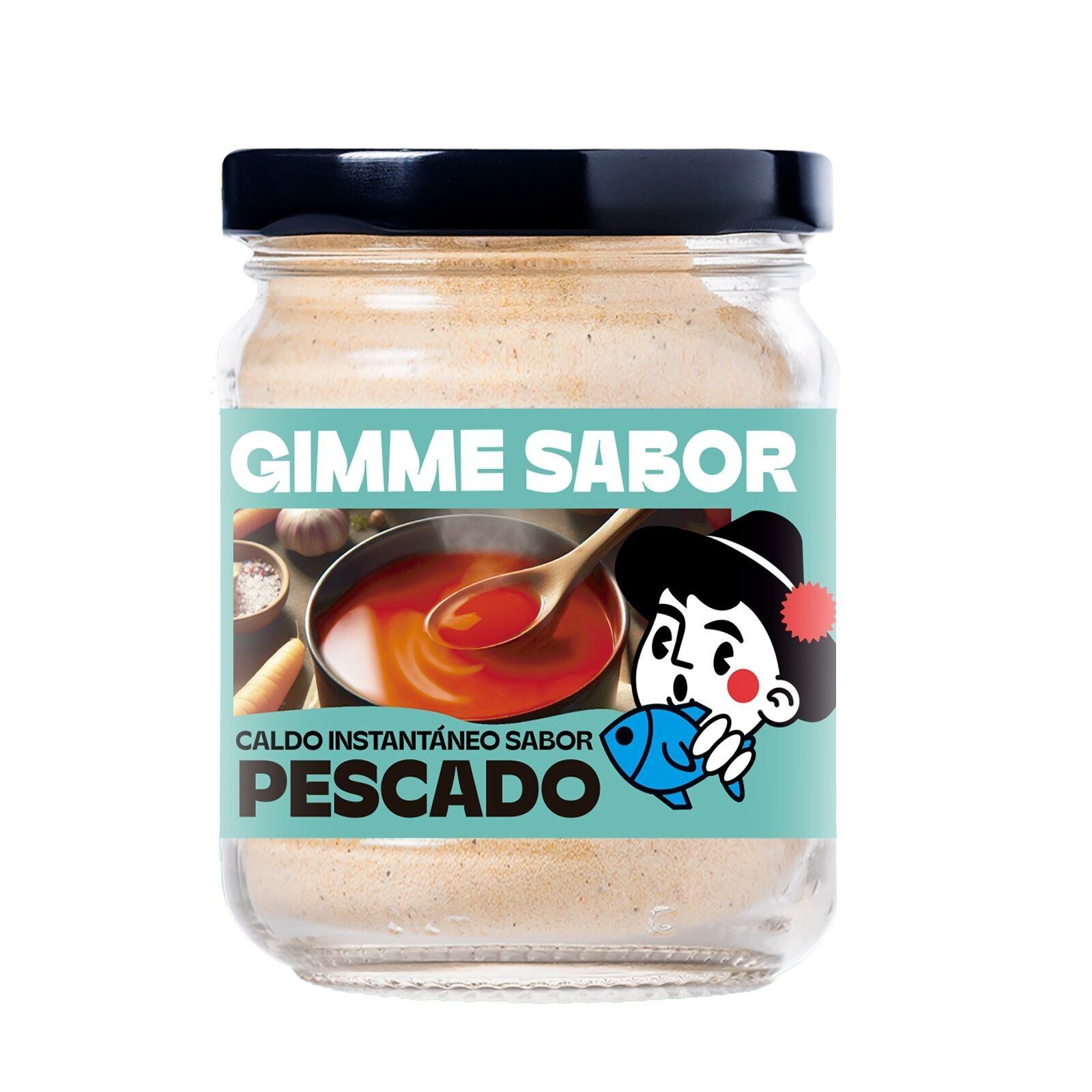 Fischbrühe-Mix 125 g, 100 % pflanzlich, ohne Geschmacksverstärker