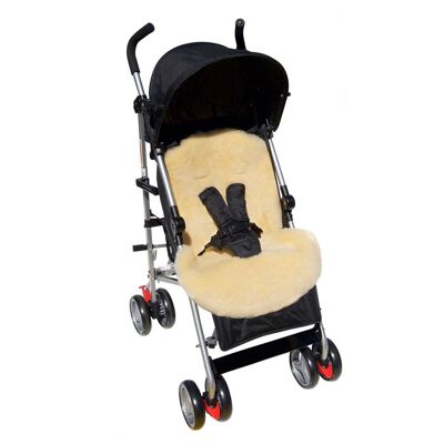 Baby Sheepskin Stroller Pram Liner