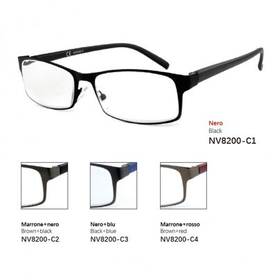 Preassembled reading glasses - Matt Effect - NV8200 - SET 30 PIECES