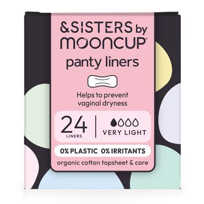 Organic Cotton Bio-wrapped Liners | Unscented | (24 pack)