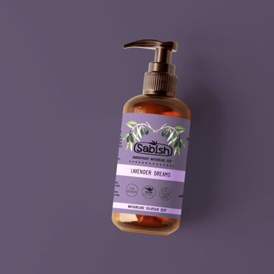 100% Natural Liquid Soap - Olive oil & Lavender