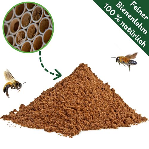 ERDENFREUND® Bienenlehm Nisthöhlen verschließen 1kg