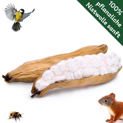 ERDENFREUND® 1L nesting material, kapok wool, water-repellent