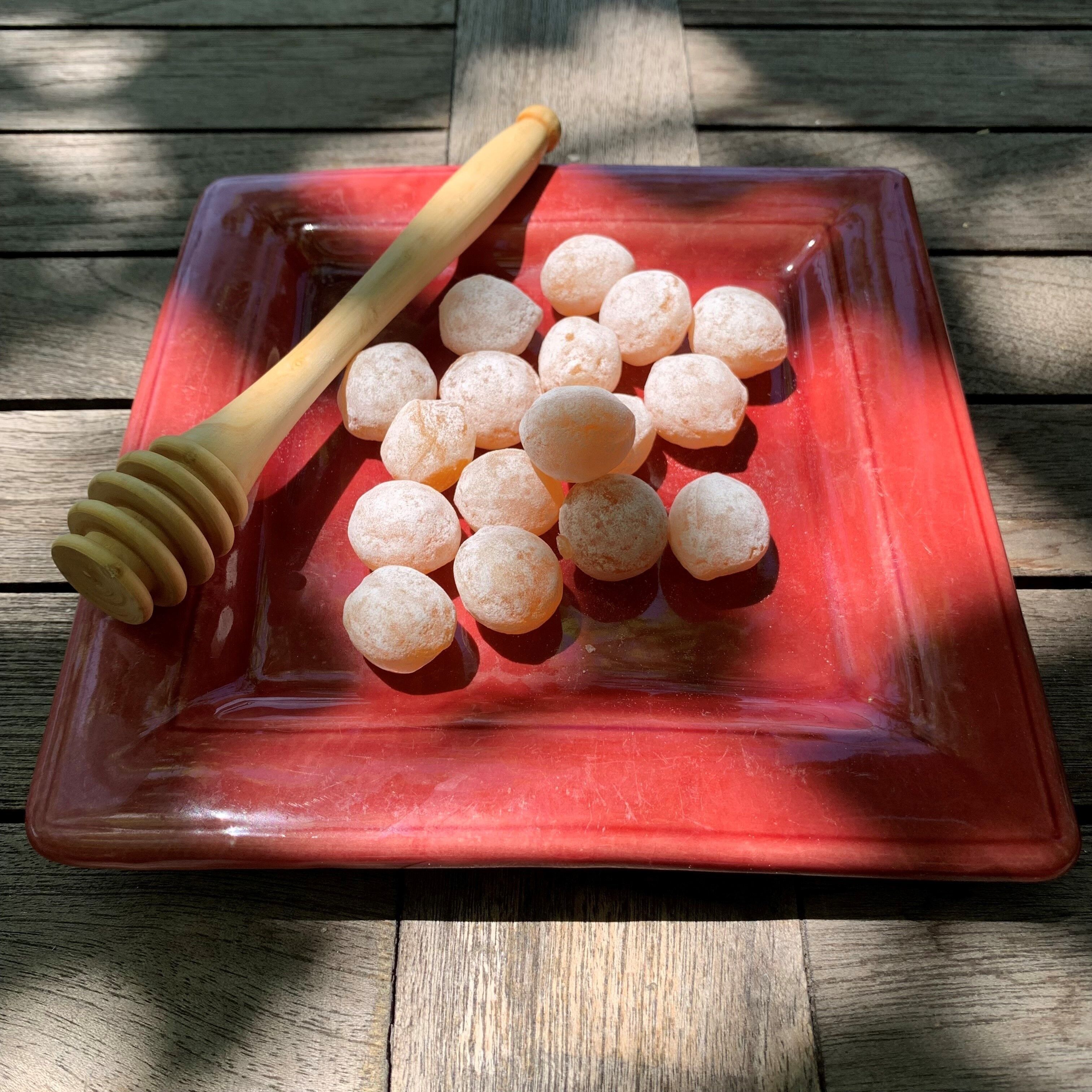 Caramelos de miel de corazón que fluyen: 30% miel de Provenza