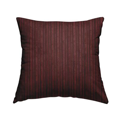 Polyester Fabric Corduroy Terracotta Wine Plain Cushions Piped Finish Handmade To Order
