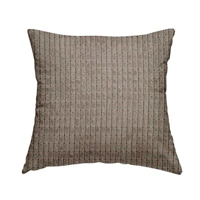 Polyester Fabric Brick Effect Slate Grey Plain Cushions Piped Finish Handmade To Order