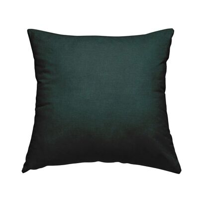 Polyester Fabric Soft Matt Ocean Teal Plain Cushions Piped Finish Handmade To Order
