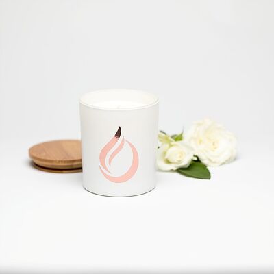 Aromatherapy 'Bloom White Large Soy Candle