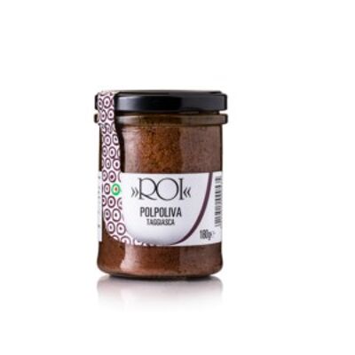 Ligurian Taggiasca olives paste 180g