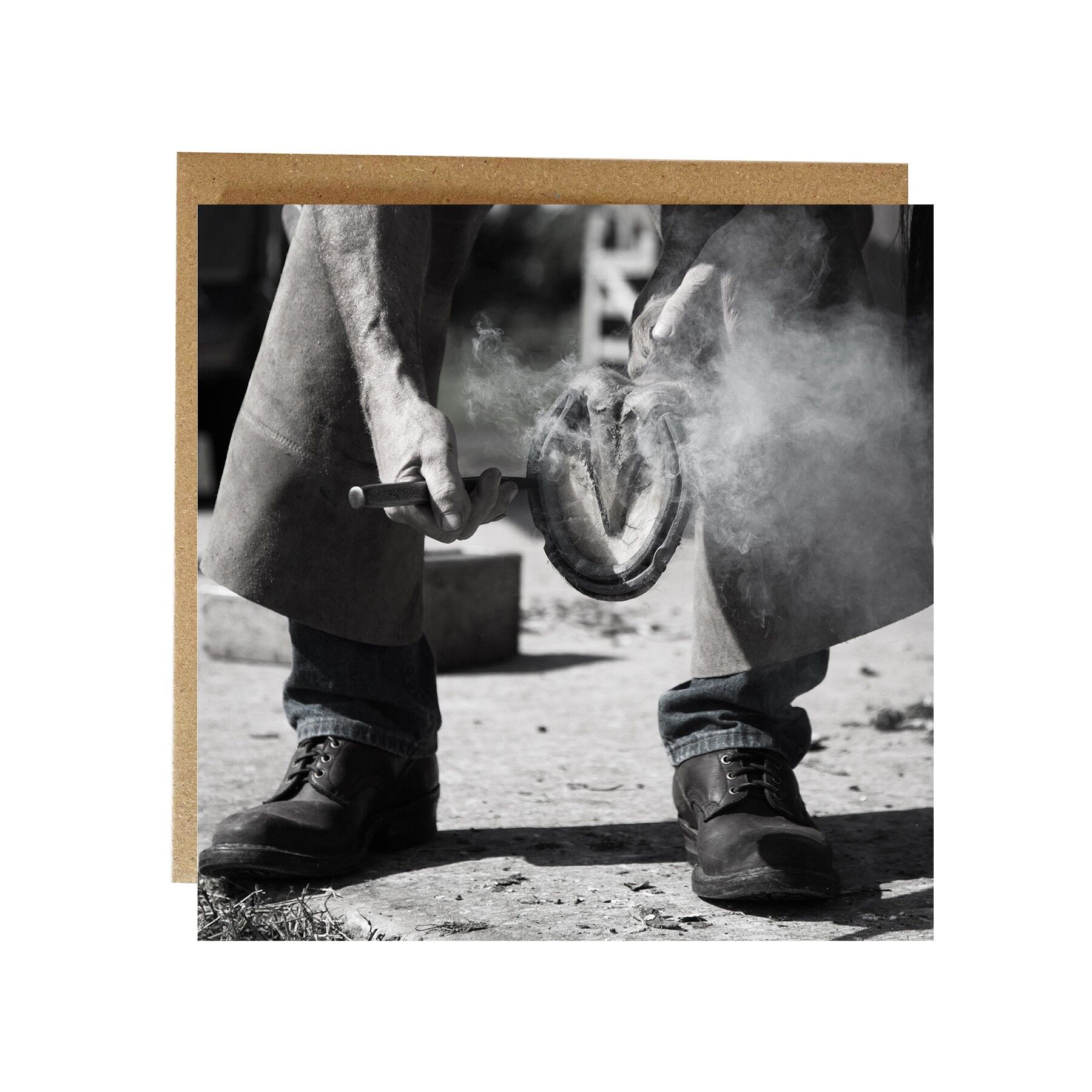 Traditional Farrier Greeting Card