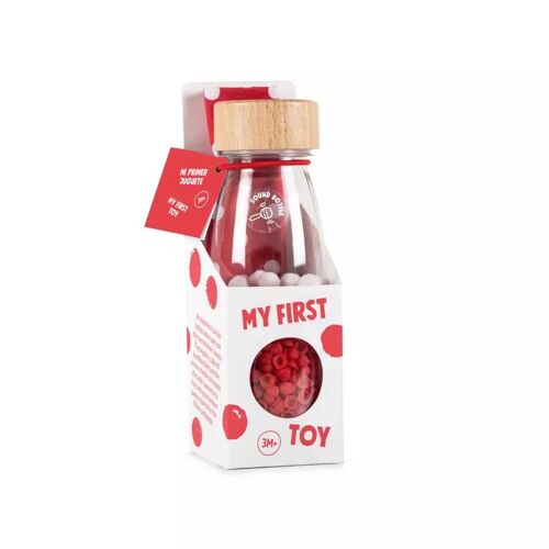 My first Toy ( Sound Bottle+Pañuelo topos)