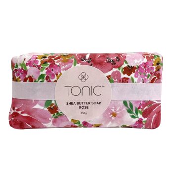 Savon Tonic Flourish au Beurre de Karité Rose