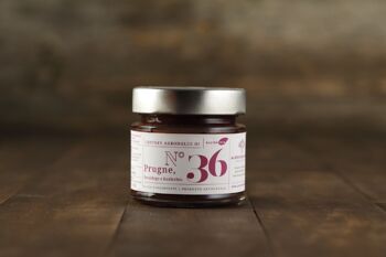 Chutney n ° 36 de prune, radicchio et teroldego 1