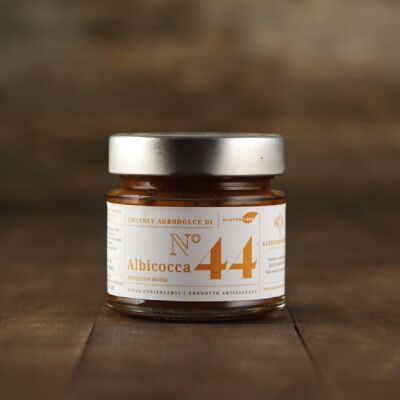 Chutney n ° 44 of apricot, ginger and ailanthus honey