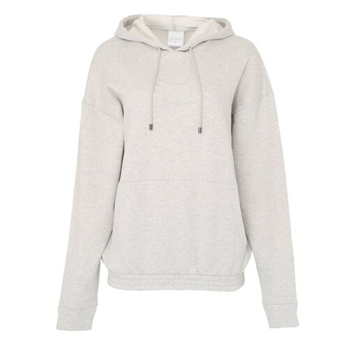 Melange grey hoody