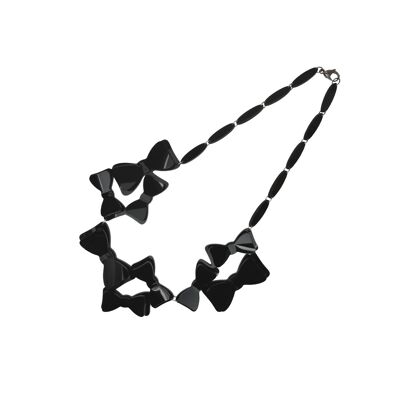 Flakes necklace in plexiglass