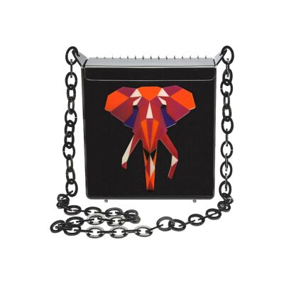 Maxi Bag Elephant de plexiglás