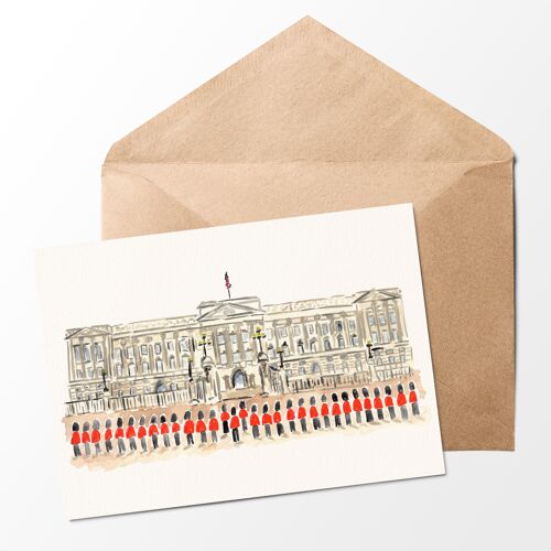 Buckingham Palace London Greeting Card