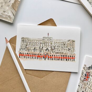 Buckingham Palace Londres Carte de vœux 2