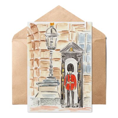 The Queen's Guard London Greeting Card