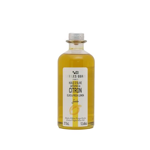 Huile d'olive parfumée au citron 37.5 cl