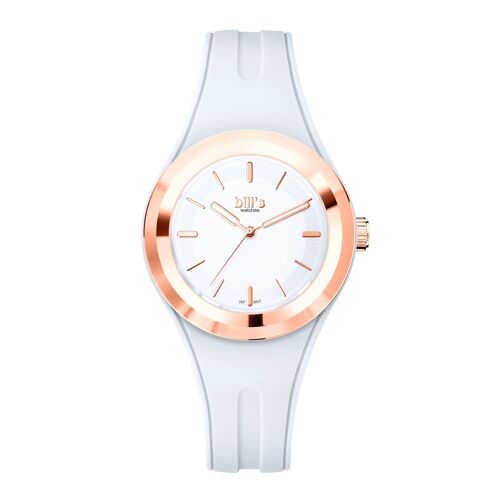 Twist Watch - White Rose - 37mm