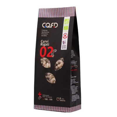 Organic pasta - 02 Curvi Rigati (500g bag)